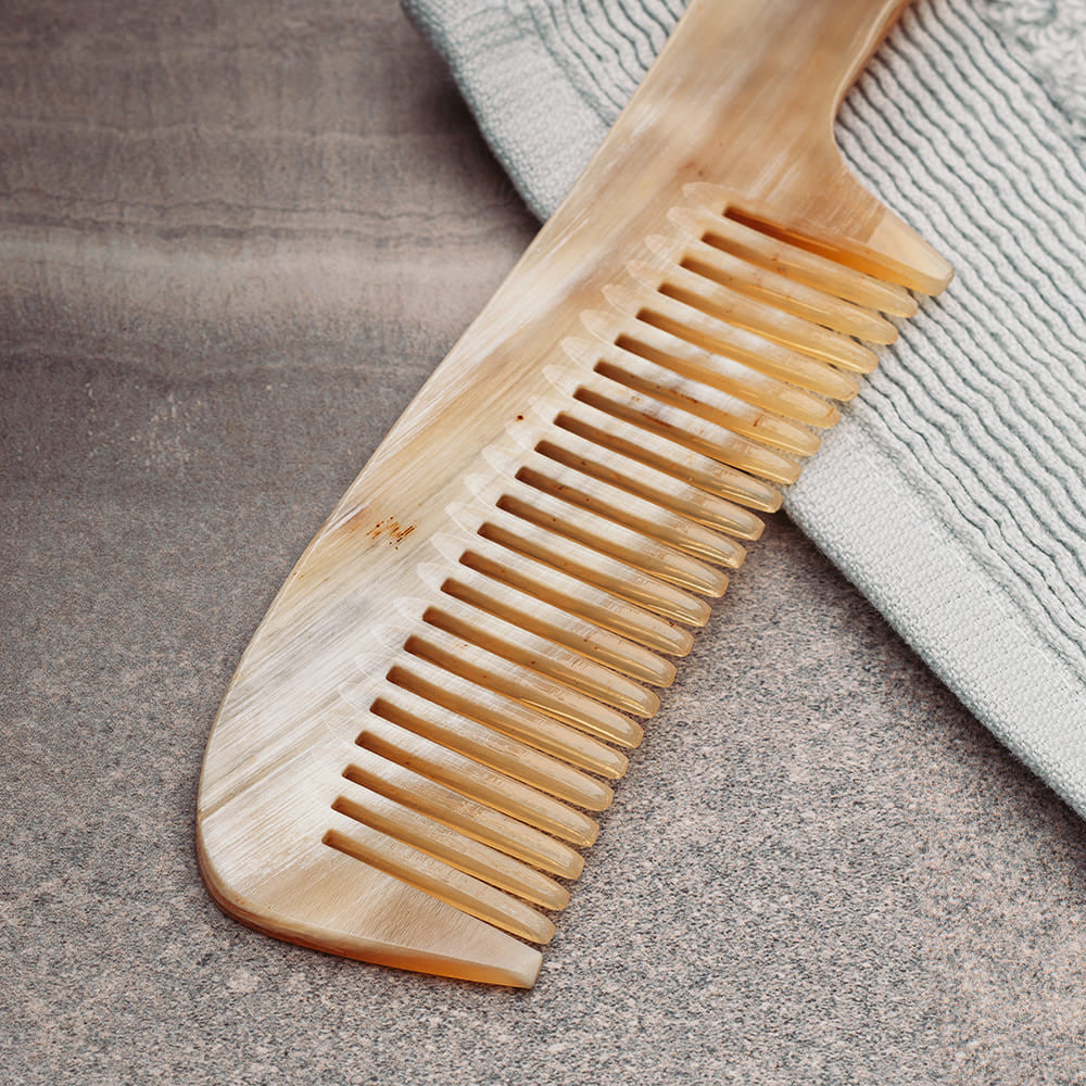 Horn Comb Grooming Set - Made in France