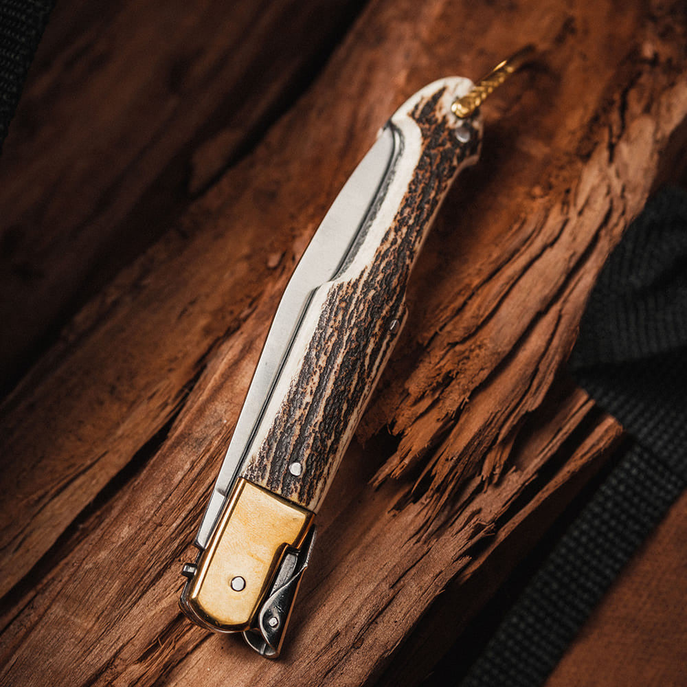 Stag Horn Knife Made in Portugal