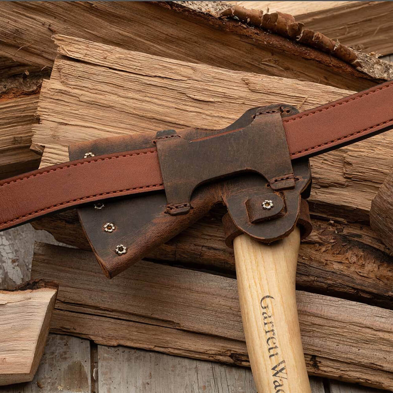 Mini Camping Hatchet with USA-Made Sheath