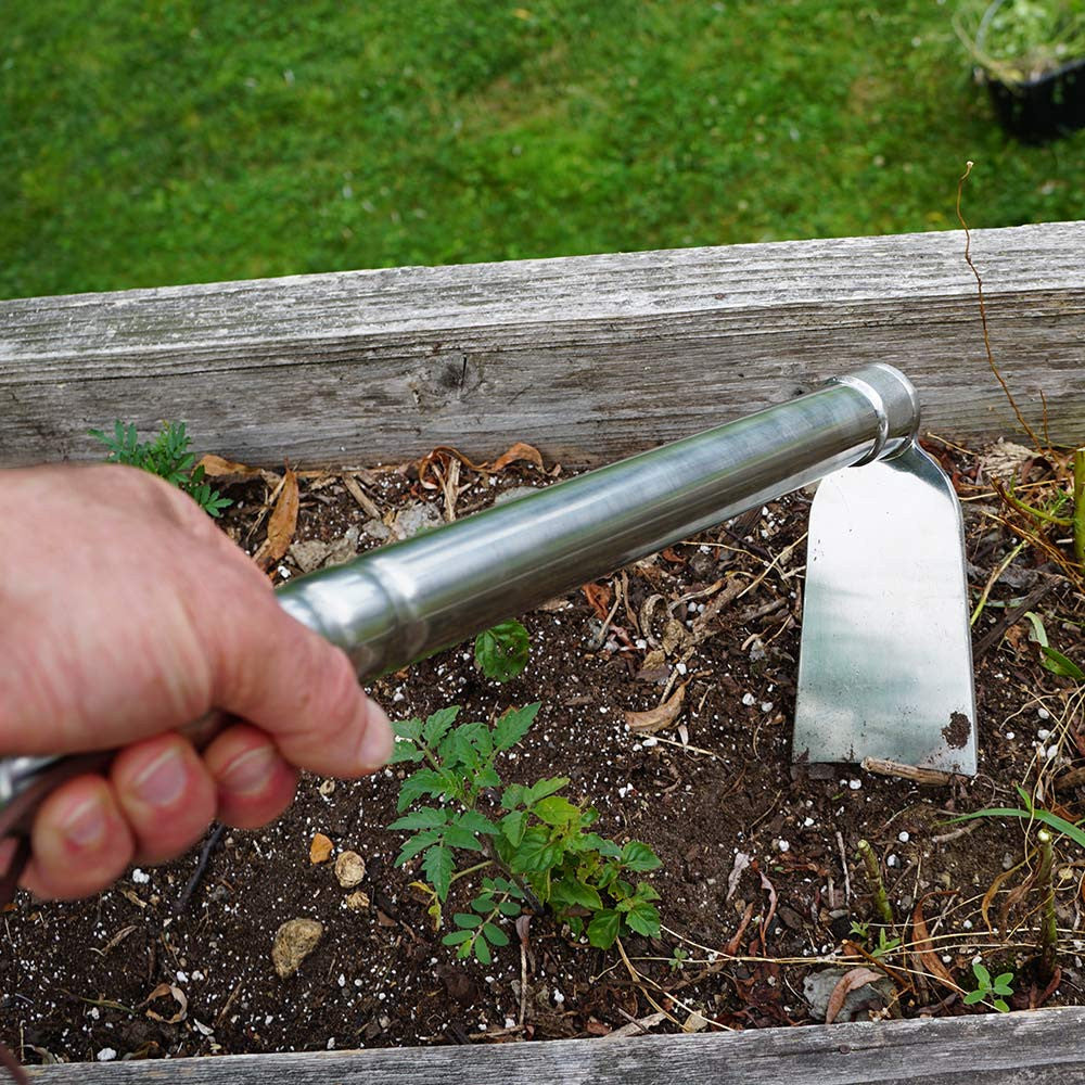 Indestructible Stainless-Steel Hoe & Cultivator Set
