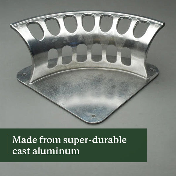 Cast Aluminum Hose Rack - 16" Wide