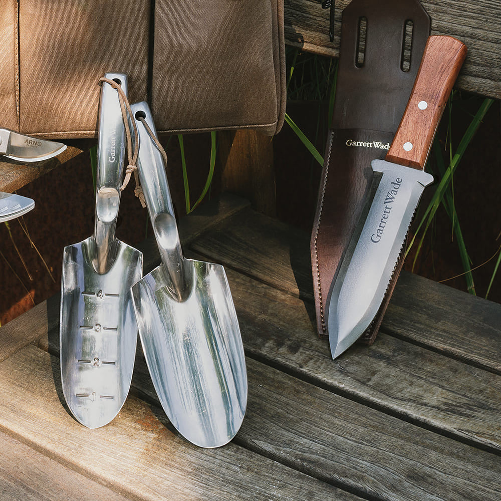 Ultimate Garden Tools Set​ - cast aluminum Digger Trowel, Scoop Trowel, and Cultivator