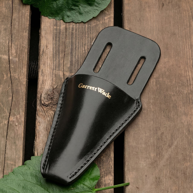 Black Leather Pruner Sheath