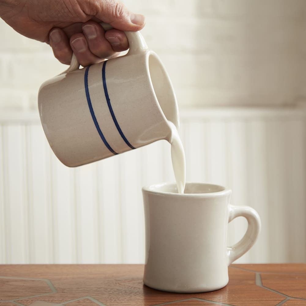 Stunning Stoneware Straight-Side Creamer
