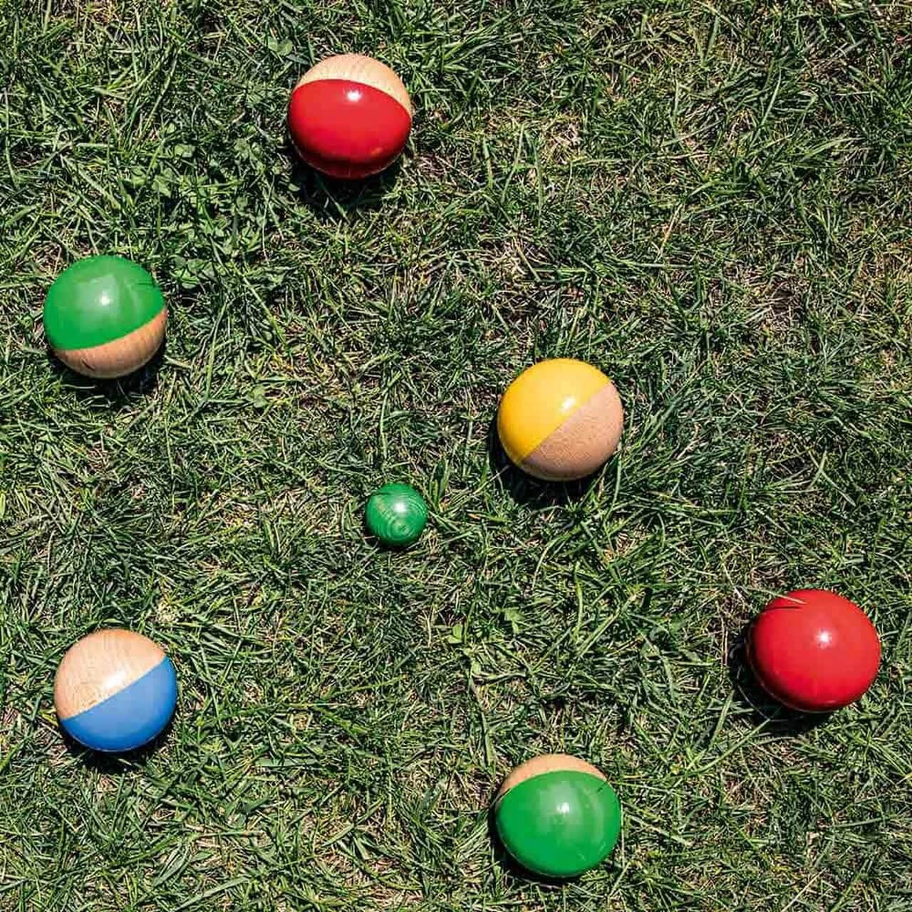 Beechwood Boules Set Made in France