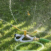 French Steel & Brass Rotating Garden Sprinkler