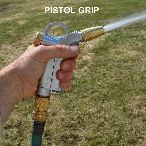 Pistol-Grip Nozzle for Hose - Can Be Used with Quick Change System
