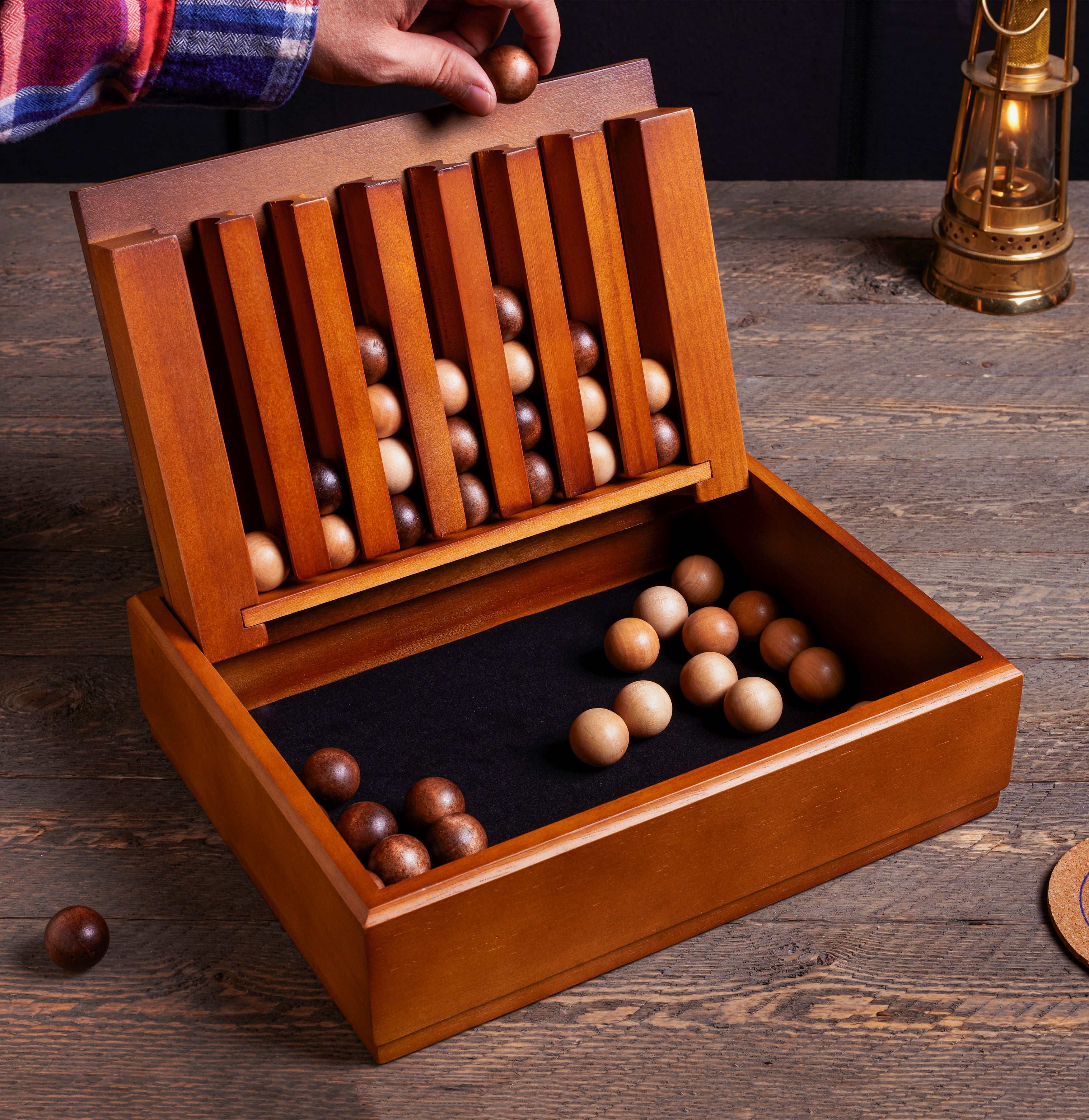 Wooden Captain's Mistress (Connect 4) Game
