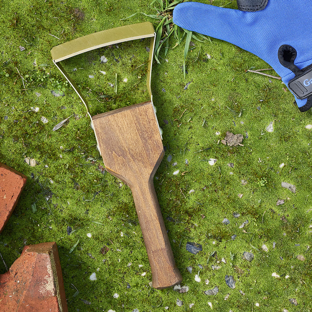 Compact One-Handed Garden Weeding Hoe