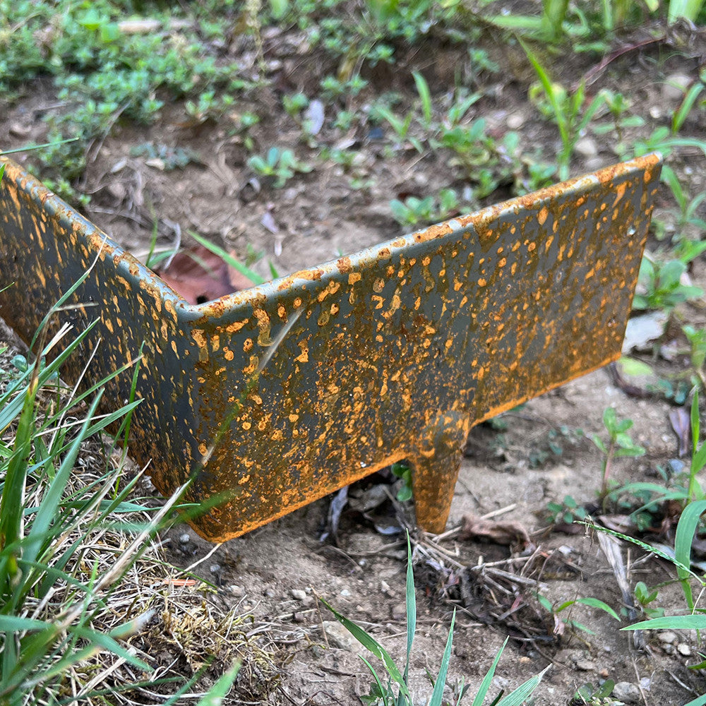 Cor-Ten Steel Lawn Corners