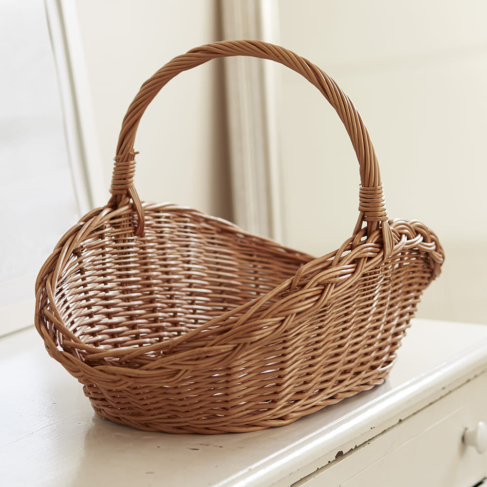 Handwoven Wicker Garden & Home Basket