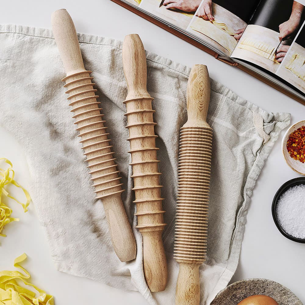 Set of 4 Italian Pasta Rolling Pins
