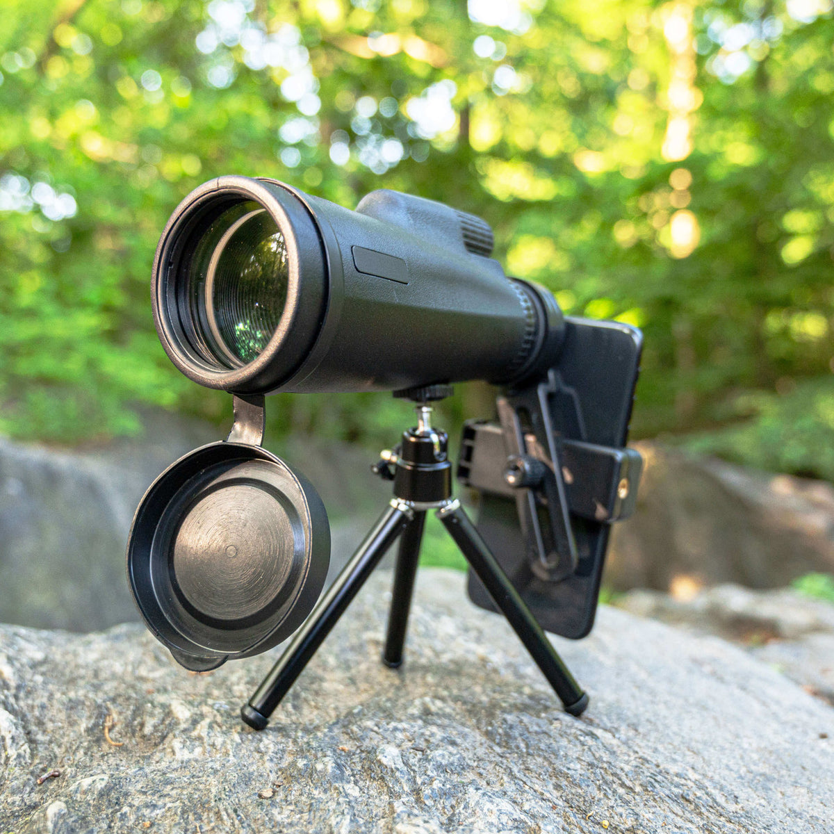 12x Monocular with Tripod & Phone Holder