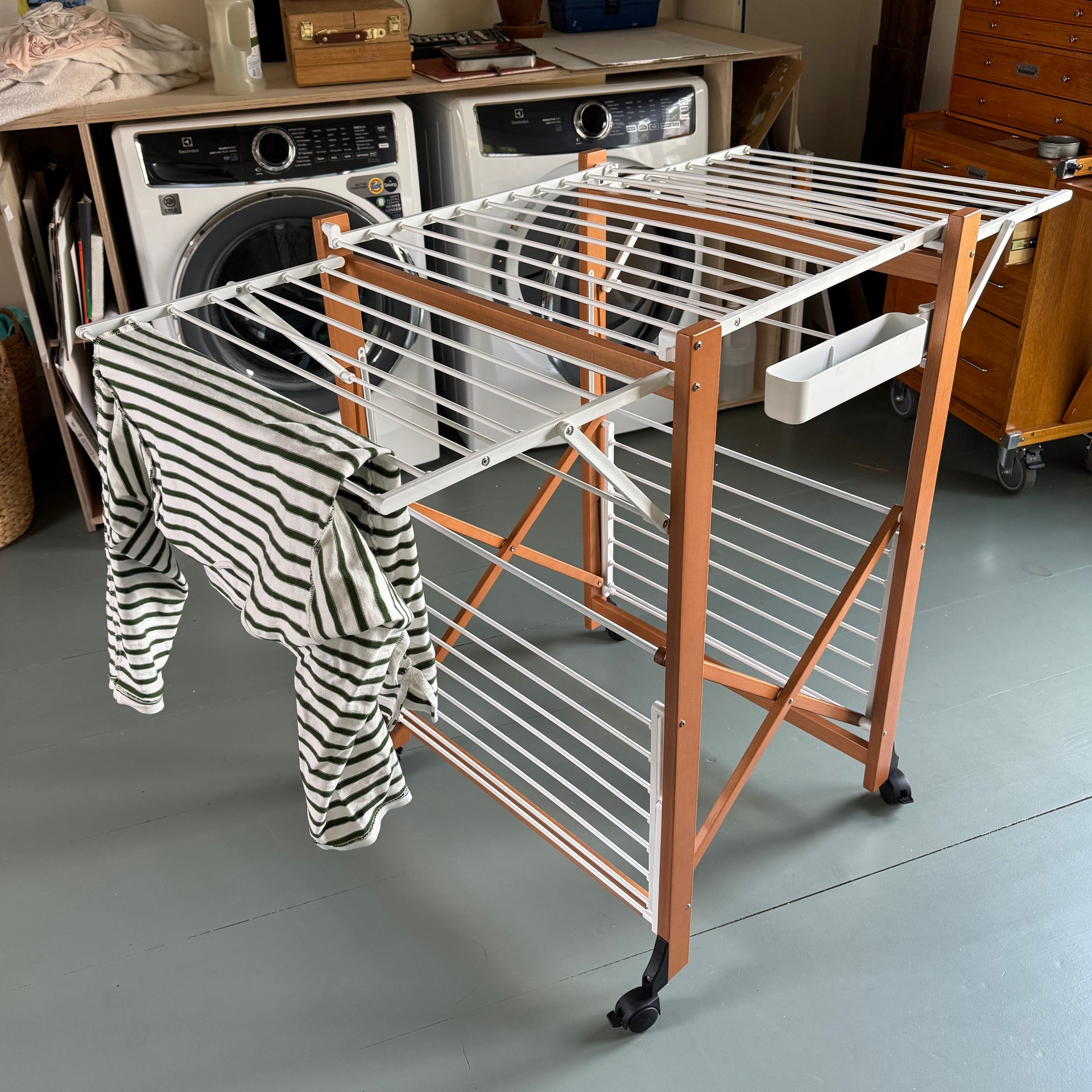 Large Italian Laundry Drying Rack