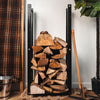 Adjustable Firewood Holder & Organizer