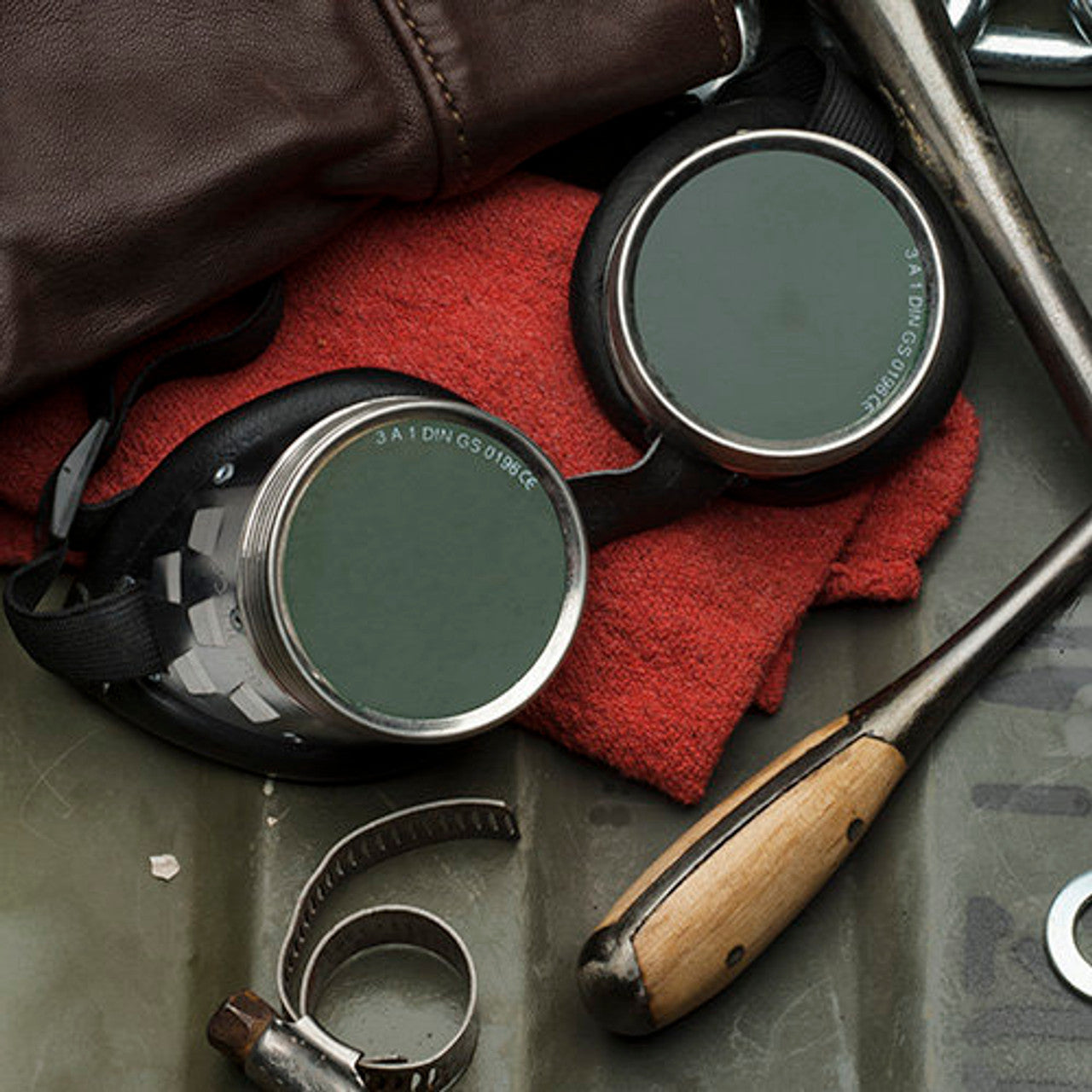 Complete German Safety Goggles Set