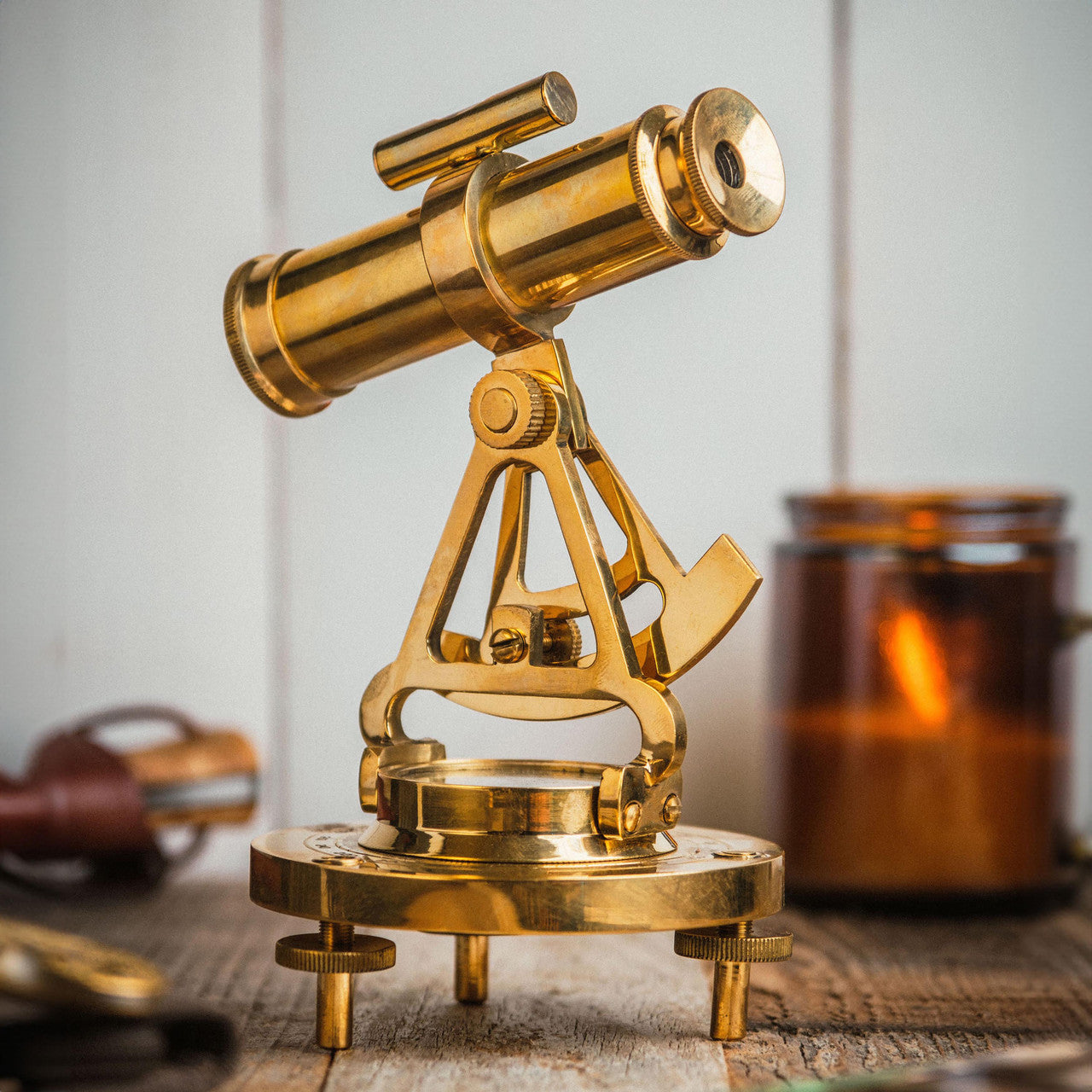 Desktop Telescope with Compass