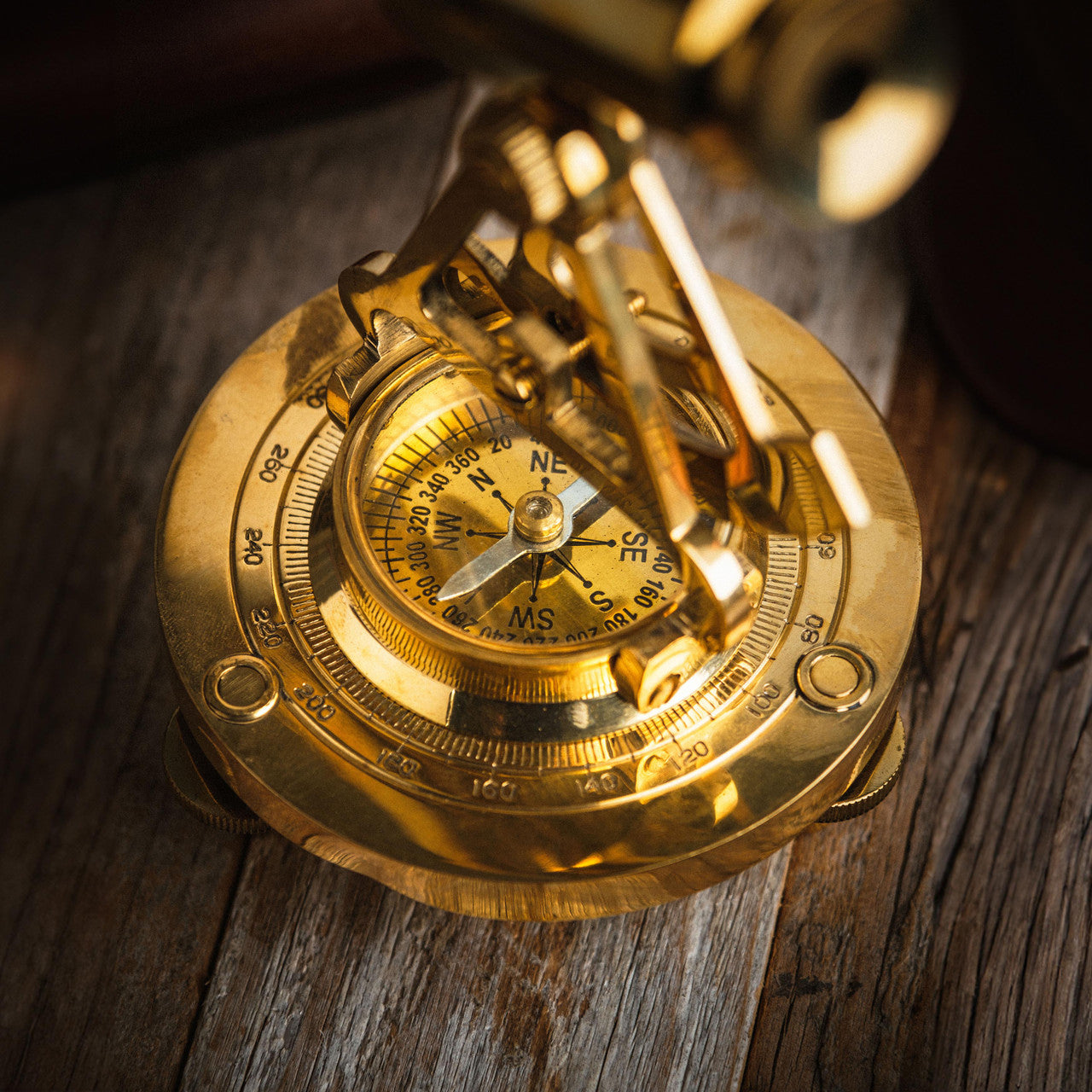 Desktop Telescope with Compass