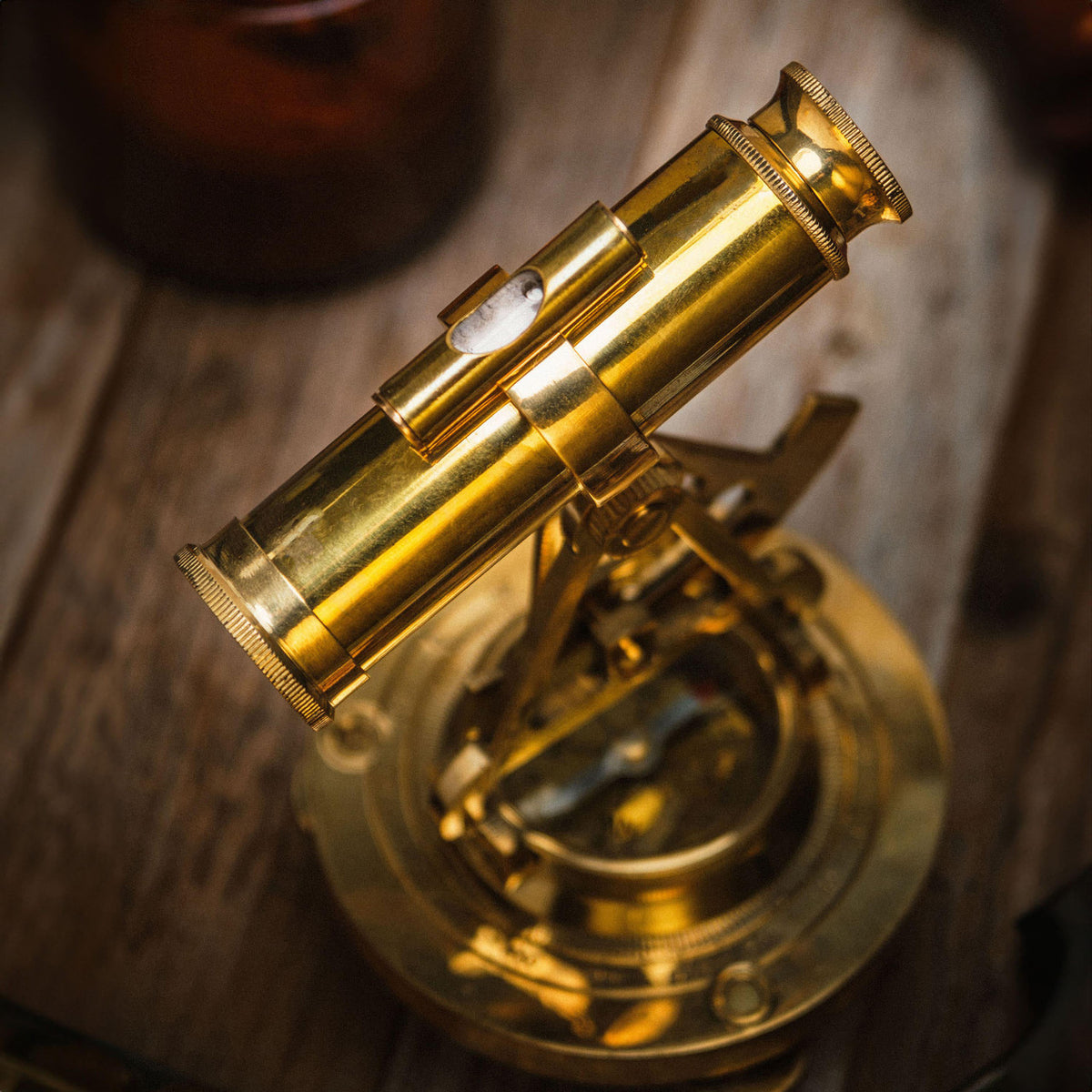 Desktop Telescope with Compass