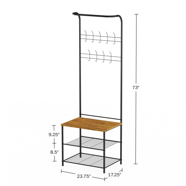Entryway Storage Rack