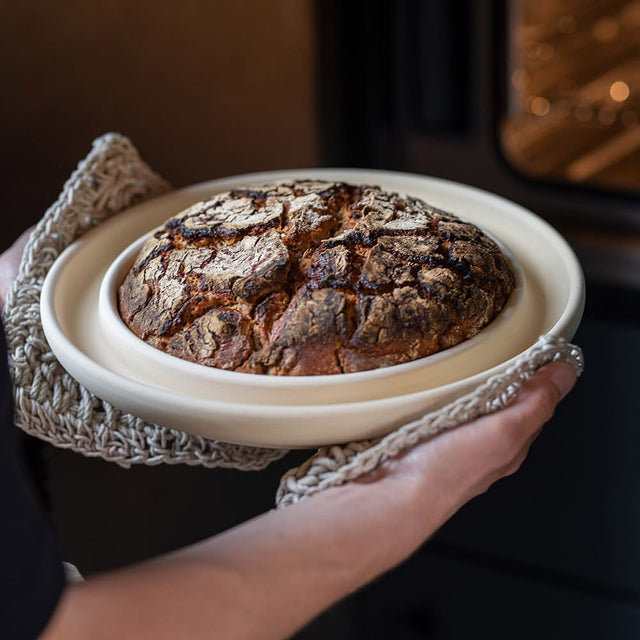 Handmade Ceramic Bread & Cake Baker