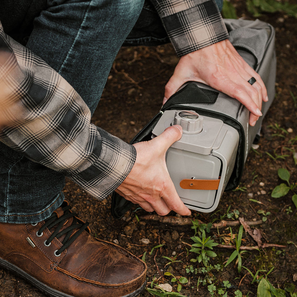 Ingenious Compact Camping Stove