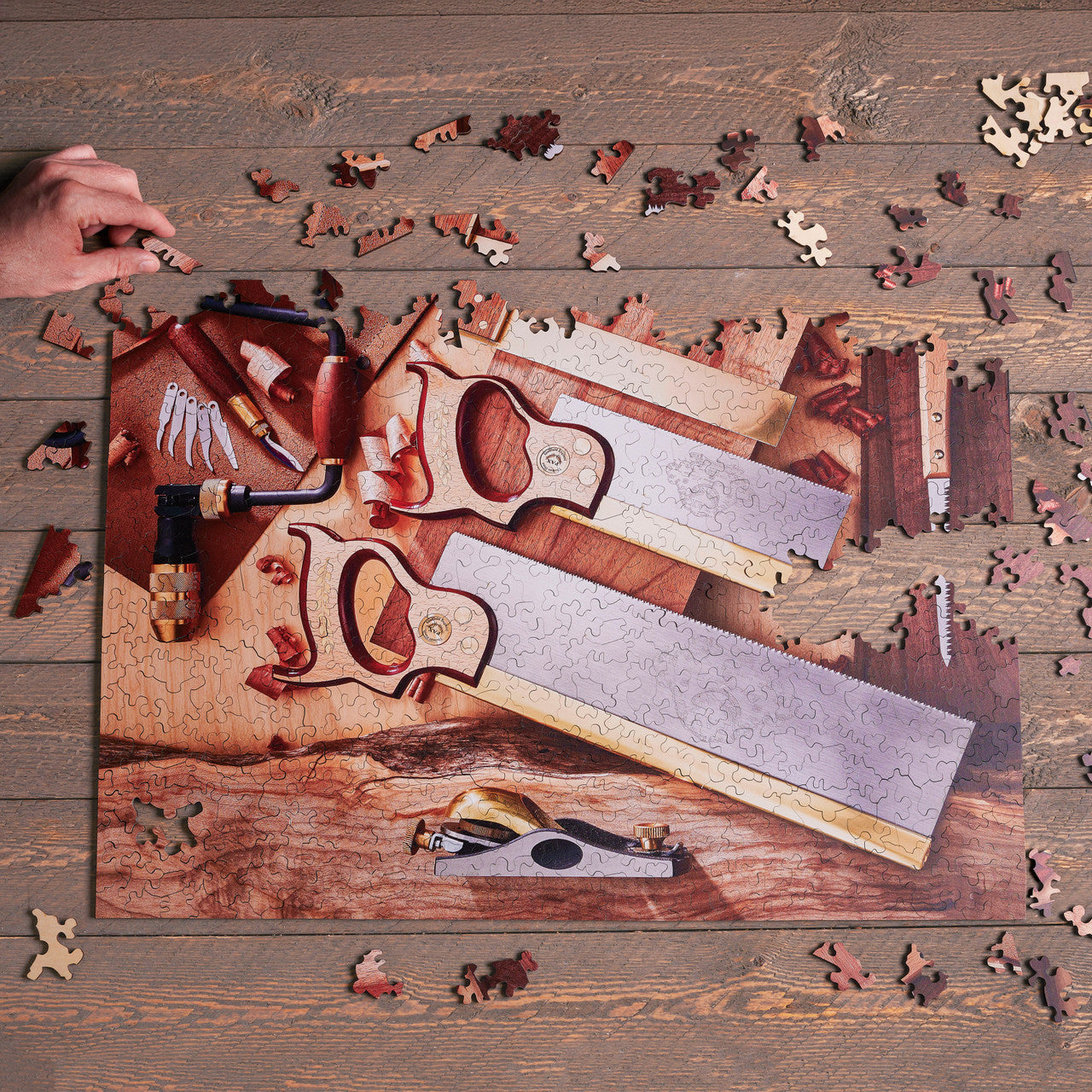 Wooden 500-Piece Puzzle
