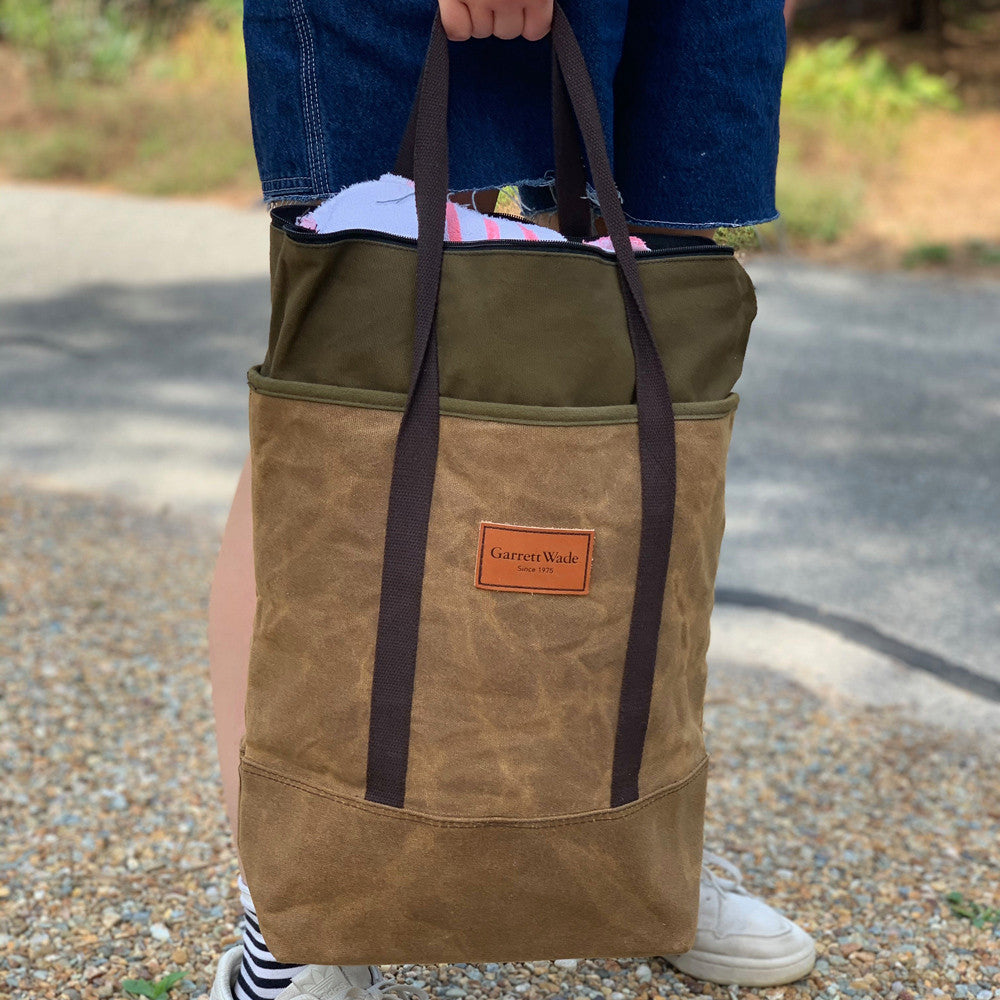Waxed Canvas Greenmarket Tote