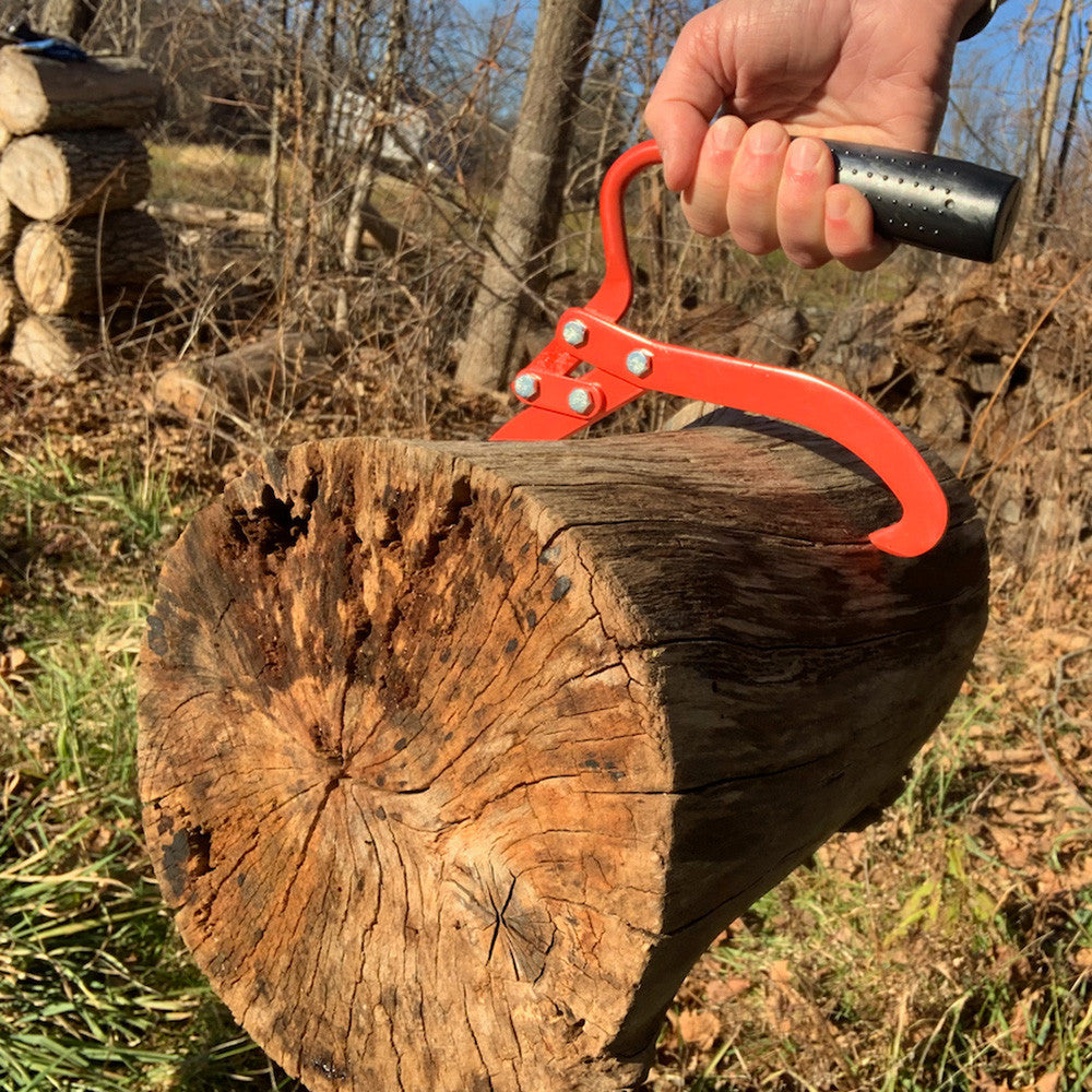 One-Handed Log Tongs