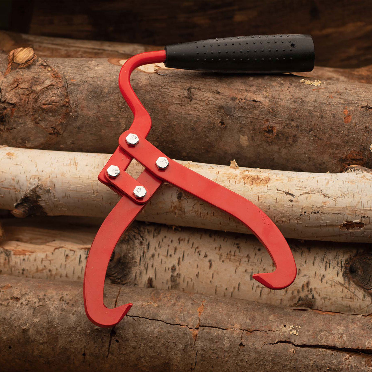 One-Handed Log Tongs