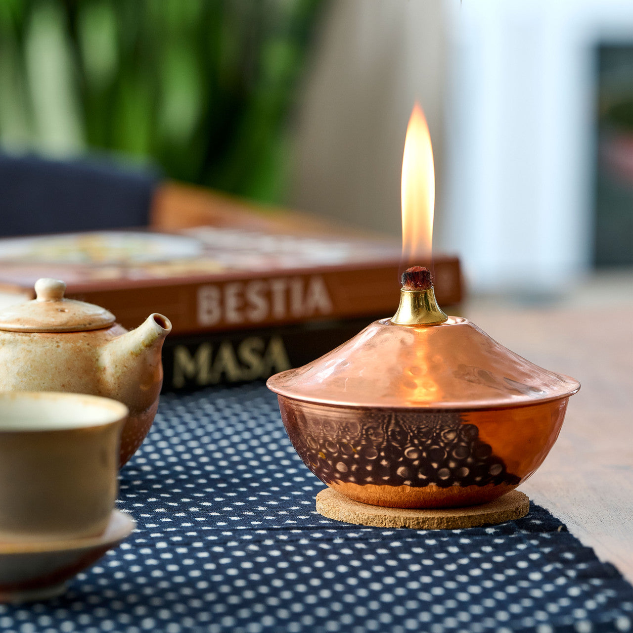 5 In. Copper Smudge Pot