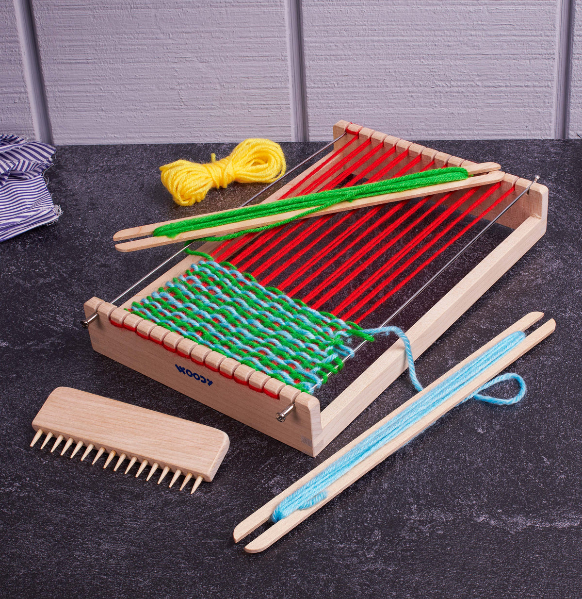 Wooden Weaving Loom Toy