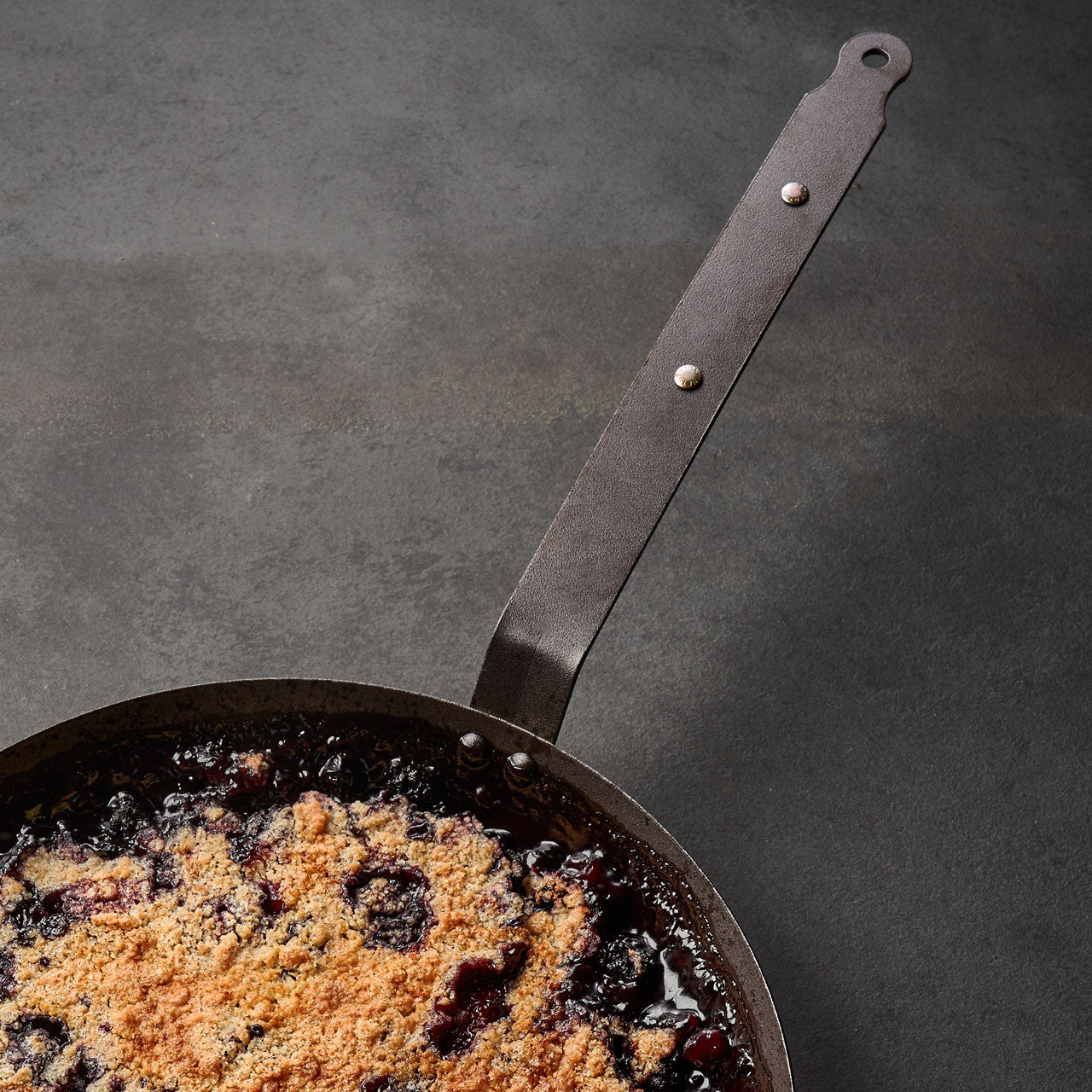 Spun Iron Classic Frying Pan