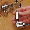 6 Socket Drives - Phillips and 5/8 in.,  1/2 in., and 3/8 in. bits