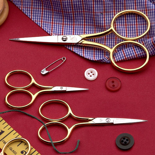 Set Three Classic Embroidery Scissors