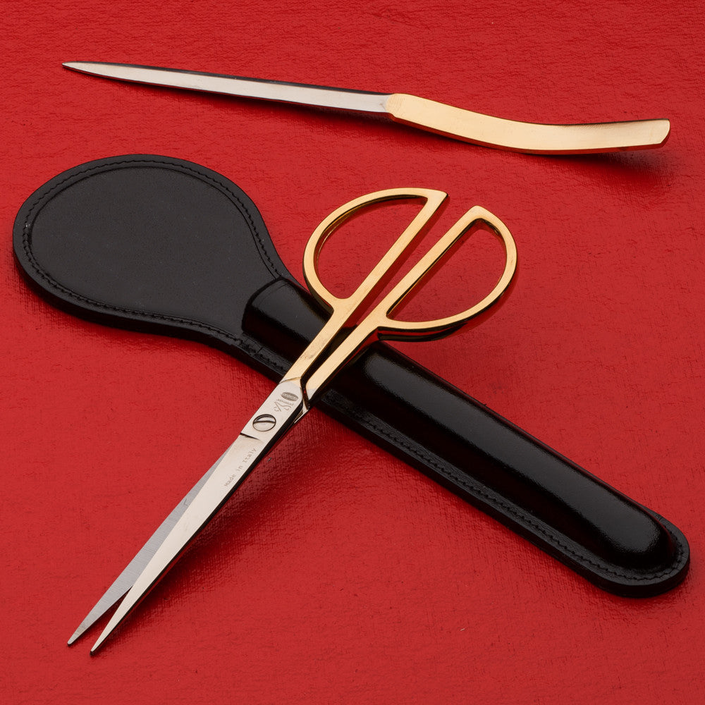 Italian Letter Opener and Scissor Set