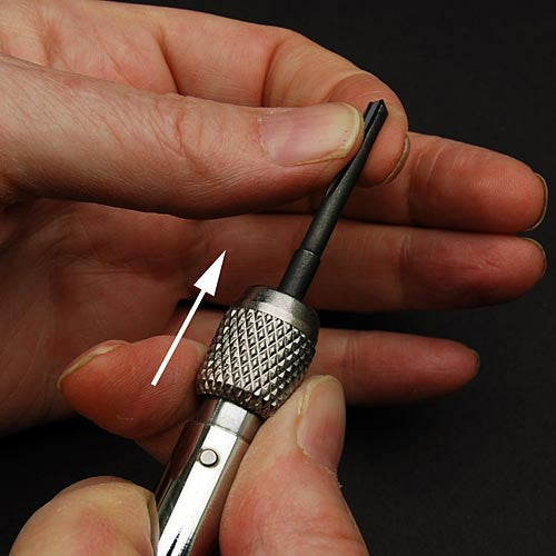 Garrett Wade Hand Push Drill - Silver