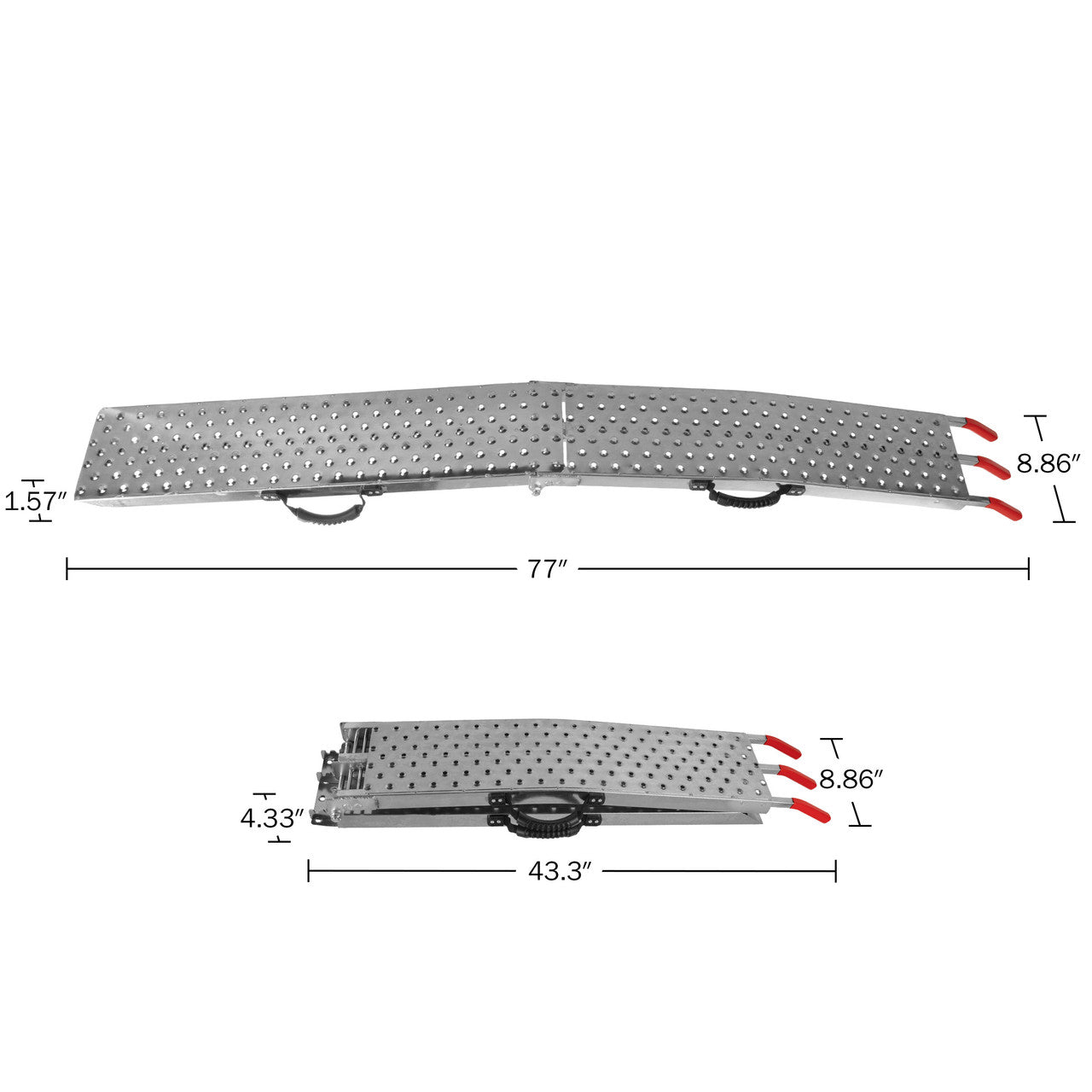 77 In. Loading Ramps Set of 2