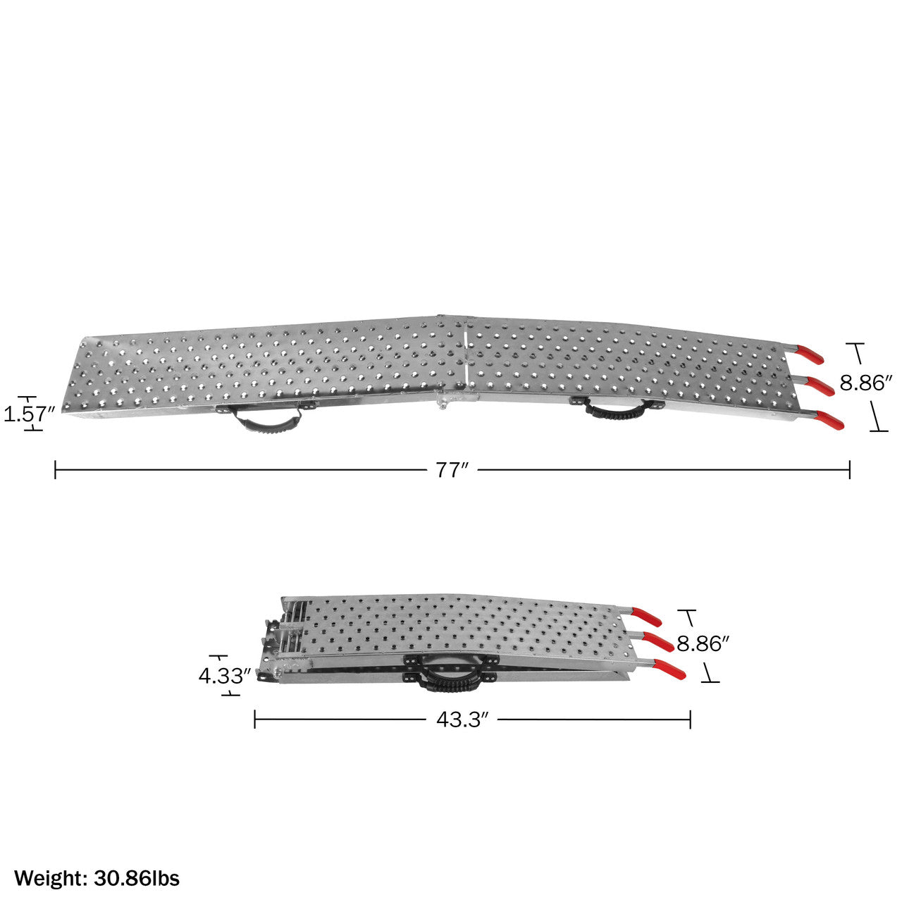 77 In. Loading Ramps Set of 2