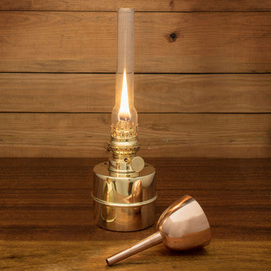13 In. Extra-Bright Brass Lamp