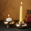 Reversible Brass Candle Holder