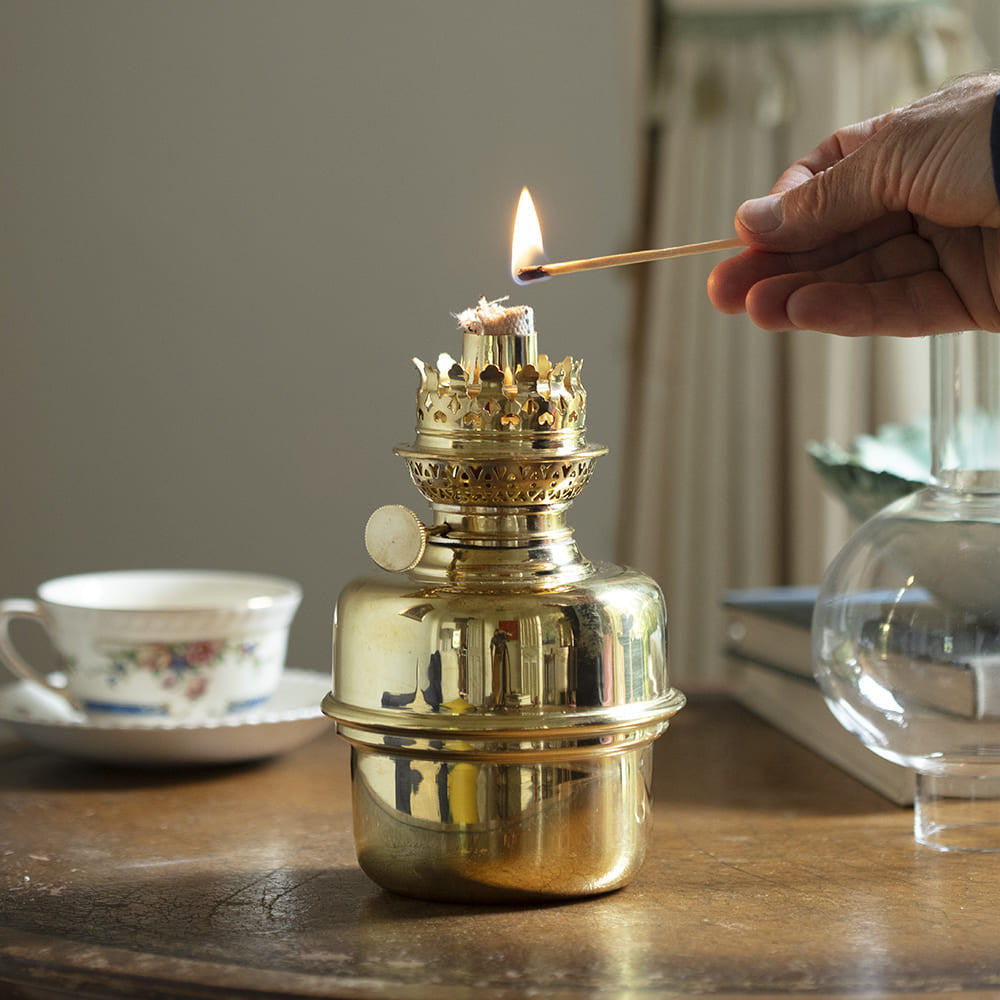 Brass Captain's Shade Lantern