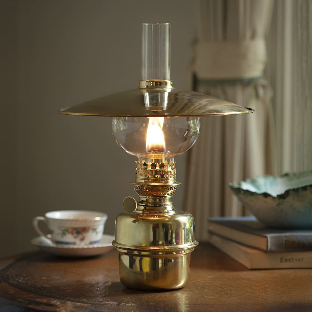 Brass Captain's Shade Lantern