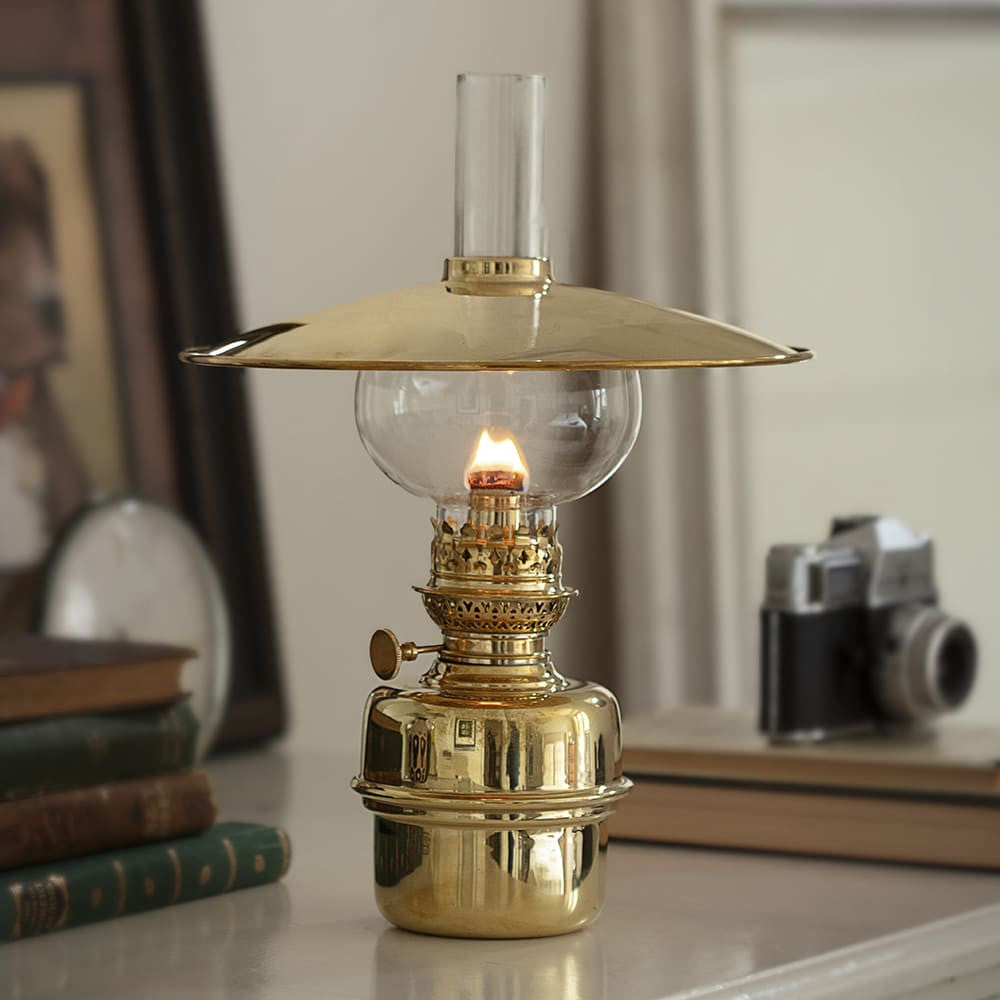 Brass Captain's Shade Lantern