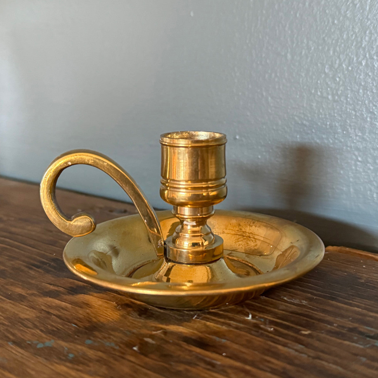 Solid Brass Chamberstick