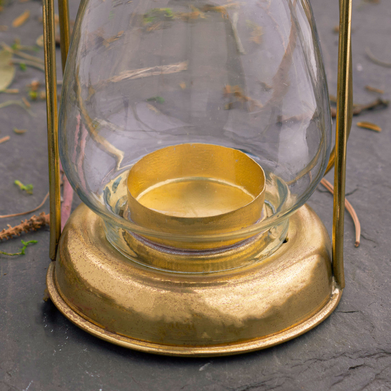 Mini “Miner’s Lamp” Candle Holder