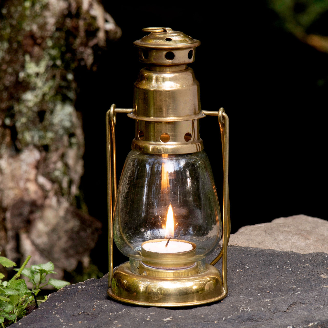 Mini “Miner’s Lamp” Candle Holder