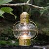 Brass “Onion”-Style Oil Lamp