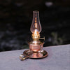 Unique Copper & Brass Swivel Oil Lamp