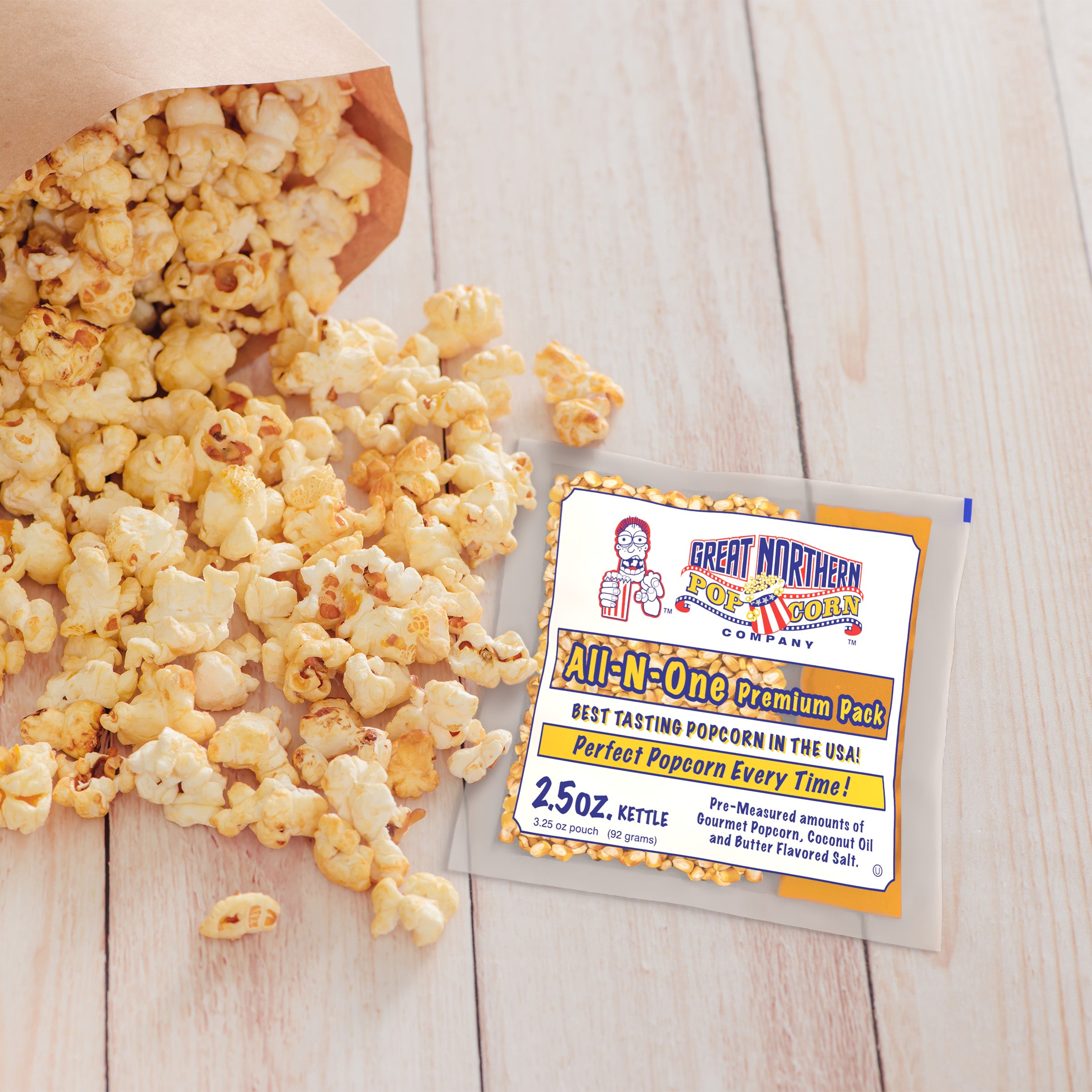 2.5 oz Popcorn Packs - 12 packs